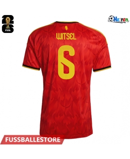 Günstige Belgien Axel Witsel #6 Heimtrikot WM 2026 Kurzarm